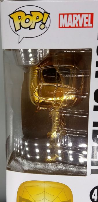 440 Iron Spider (Gold) Chrome Marvel Studios 10 Box Damaged Funko POP