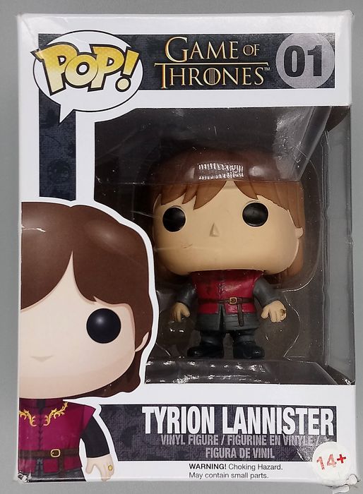01 Tyrion Lannister - Game of Thrones - Funko POP - Box Damaged Funko