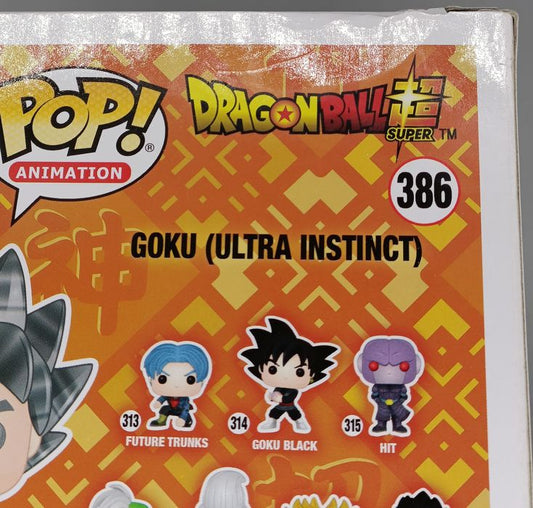 386 Goku (Ultra Instinct) - Dragon Ball Z - Box Damaged Funko POP