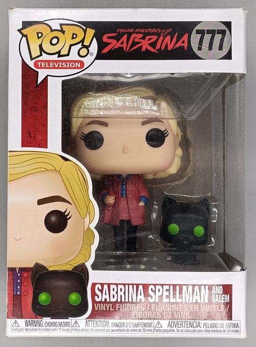 777 Sabrina Spellman (and Salem) Chilling Adventures of Sabrina - Horror - Box Damaged Funko POP Funko