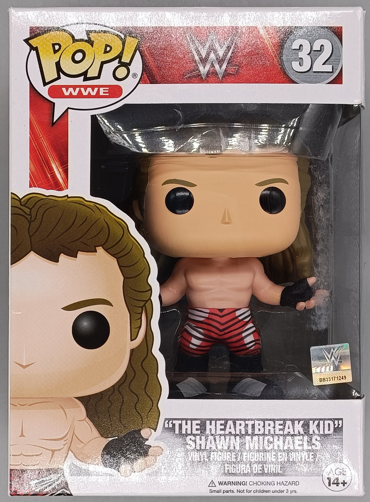 32 The Heartbreak Kid Shawn Michaels - WWE - Box Damaged Funko POP Funko