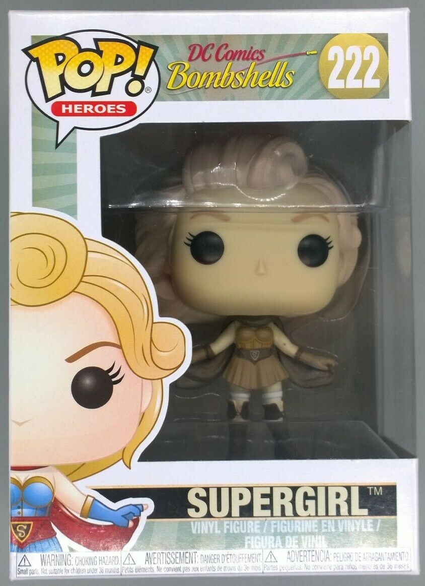 222 Supergirl (Sepia) - Pop Heroes - DC Bombshells Funko POP Funko