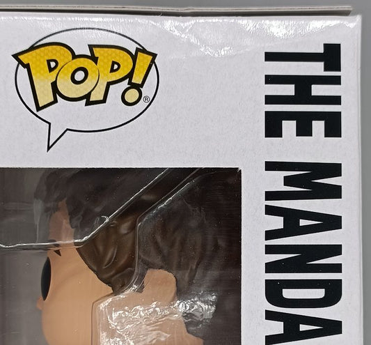 461 The Mandalorian (with Grogu) Star Wars The Manda Box Damaged Funko POP