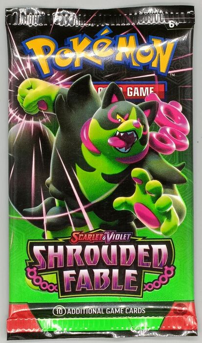 Pokemon Trading Card Game Scarlet & Violet: Shrouded Fable 10 Additional Game Cards Pokemon