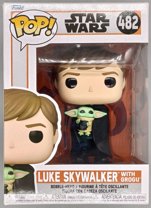 482 Luke Skywalker (with Grogu) Star Wars - Box Damaged Funko POP Funko