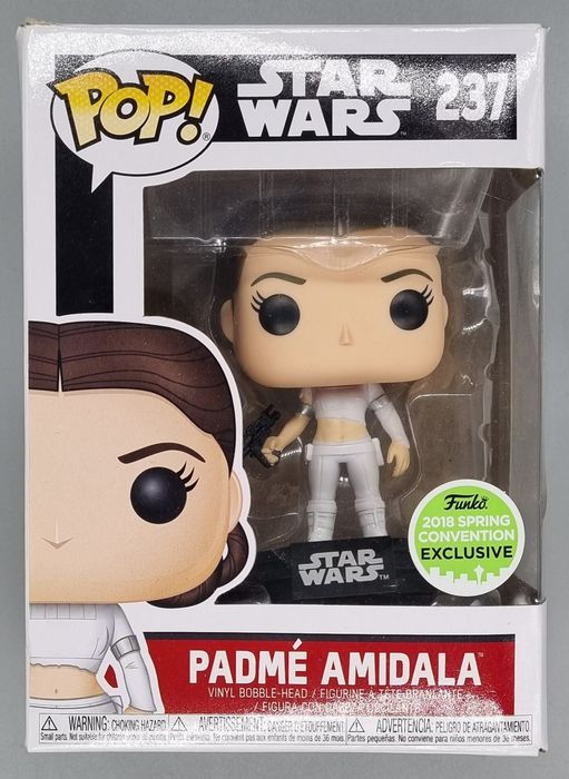 237 Padme Amidala (Geonosis) Star Wars 2018 Con Funko POP - Damaged Box Funko