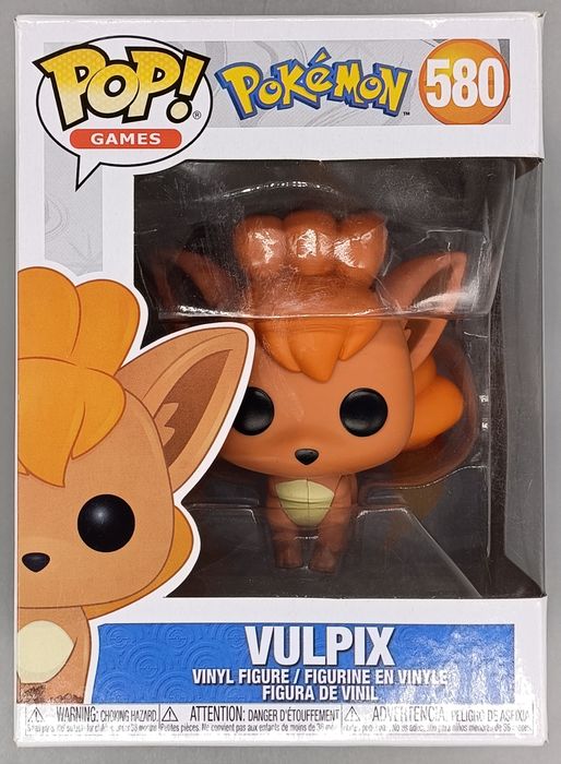 580 Vulpix - Pokemon - Box Damaged Funko POP Funko
