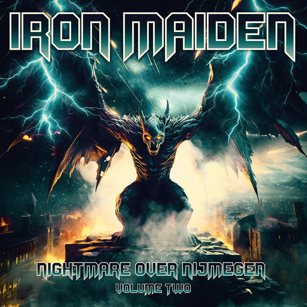 Iron Maiden - Nightmare Over Nijmegen Vol.2 (Red W/ White Splatter Vinyl 2Lp) - Metal - DLP