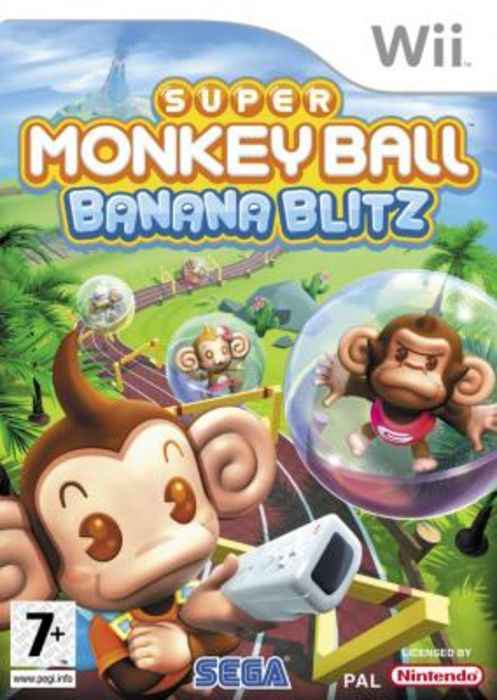 Super Monkey Ball: Banana Blitz for the Nintendo Wii/Wii-U Nintendo