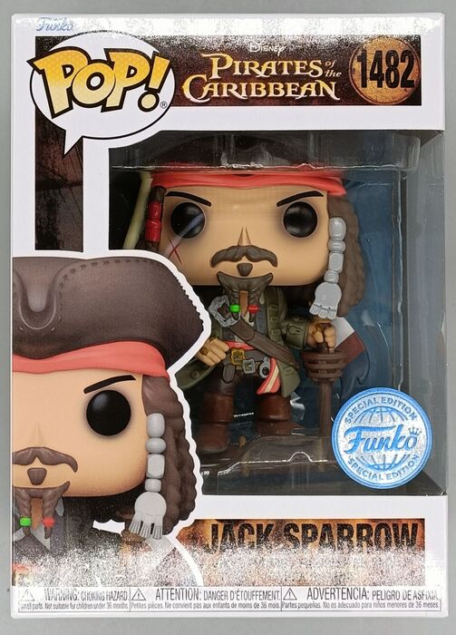 1482 Jack Sparrow - Disney Pirates of the Caribbean Funko POP - Brand New Funko