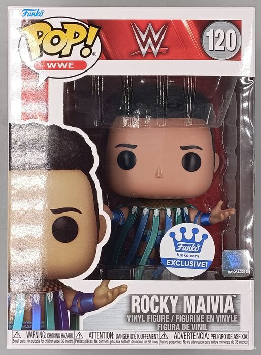 120 Rocky Maivia Metallic - WWE Funko POP Funko
