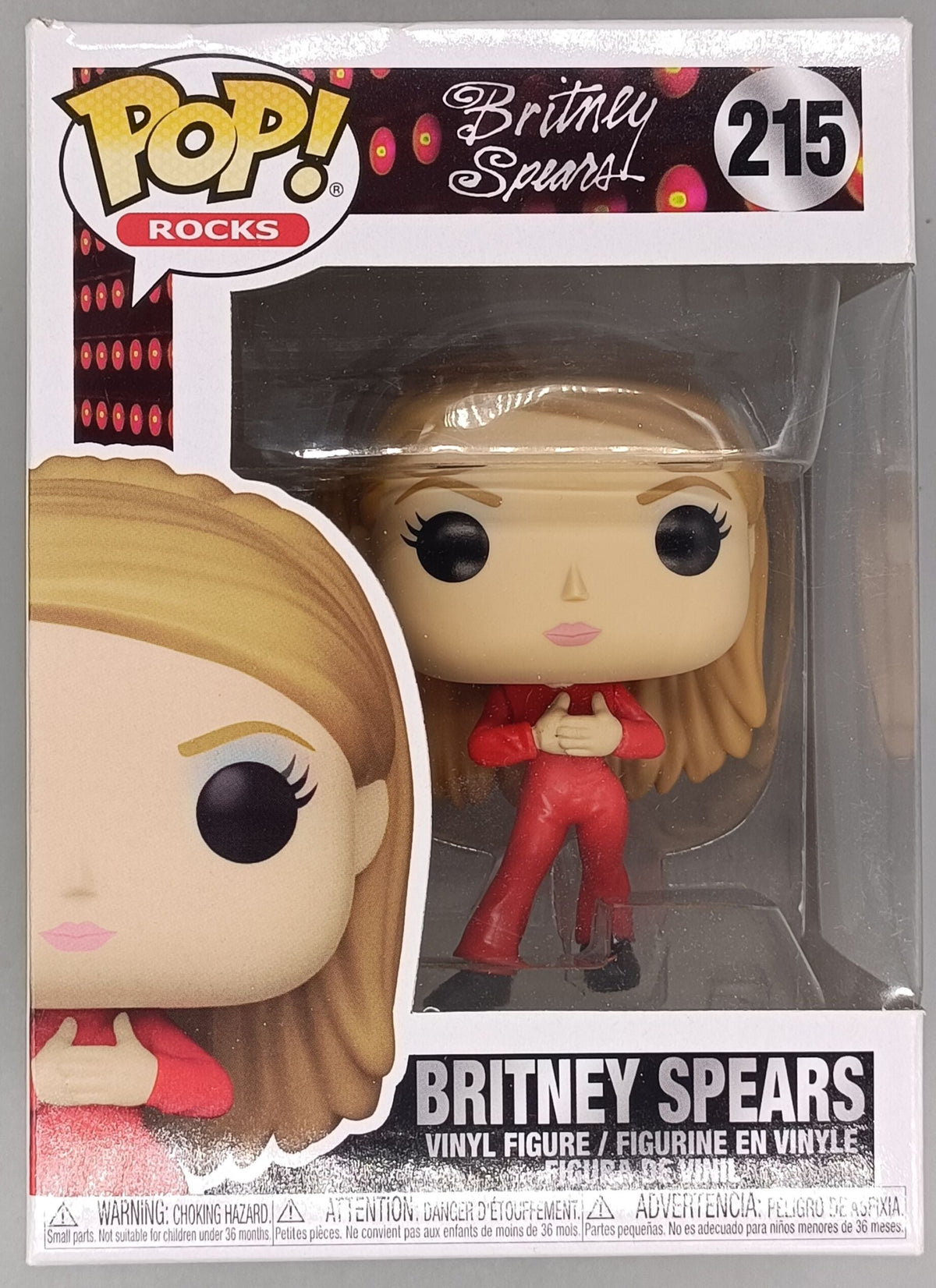 215 Britney Spears (Oops!... I Did It Again) - Rocks - Funko POP - Box Damaged Funko