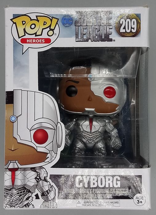 209 Cyborg - DC Justice League - Box Damaged Funko POP Funko