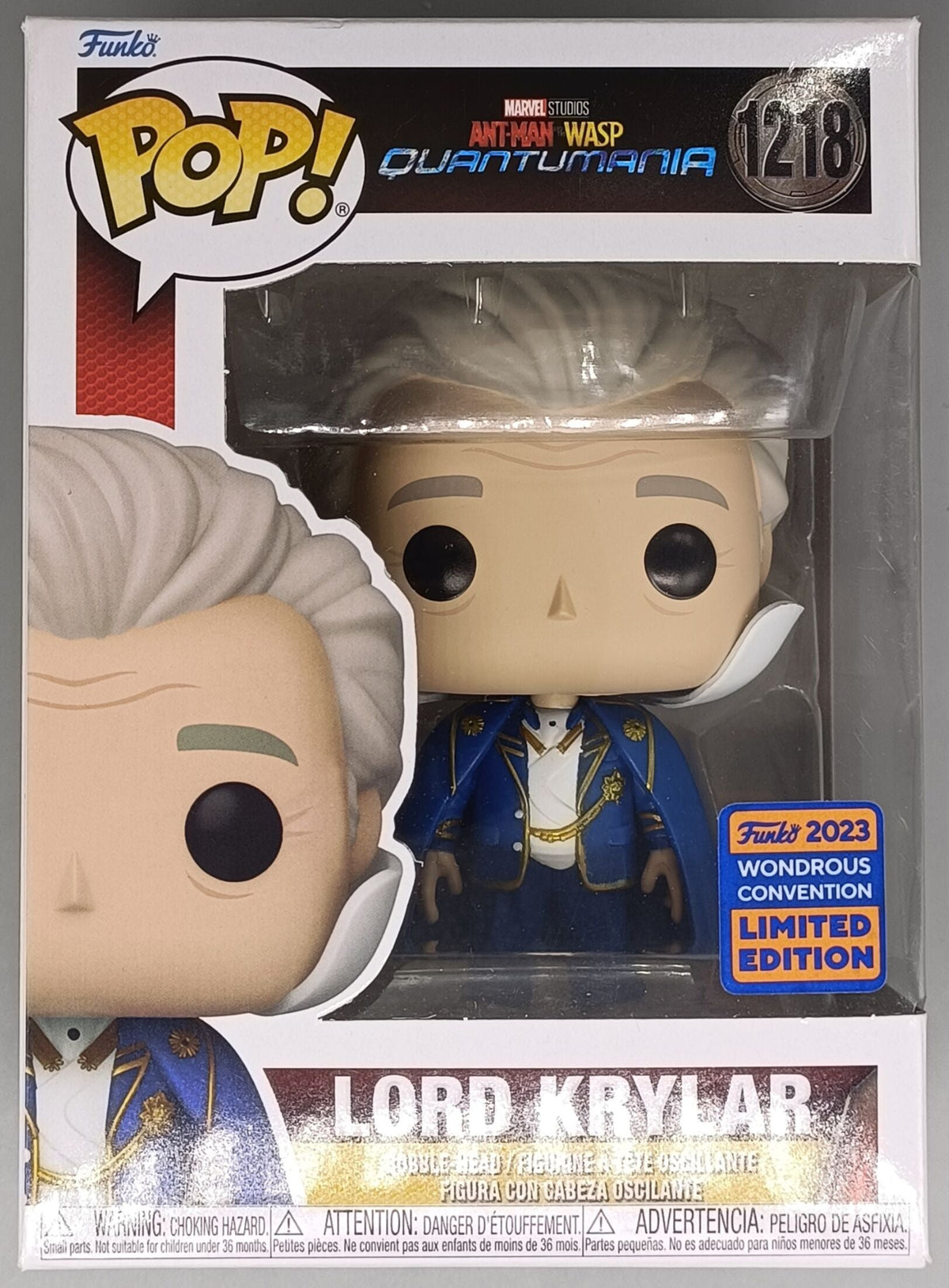 1218 Lord Krylar Marvel Ant-man Quantumania Funko POP - Box Damaged Funko