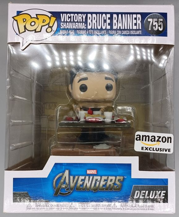755 Victory Shawarma: Bruce Banner Deluxe Marvel - Damaged Box Funko POP Funko