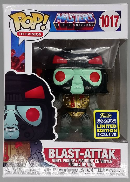 1017 BlastAttak Masters of The Universe 2020 Con Funko POP - Box Damaged Funko
