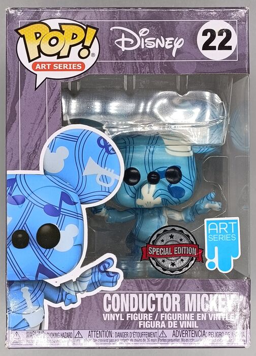 22 Conductor Mickey - Disney - Art Series - Funko POP - Box Damaged Funko