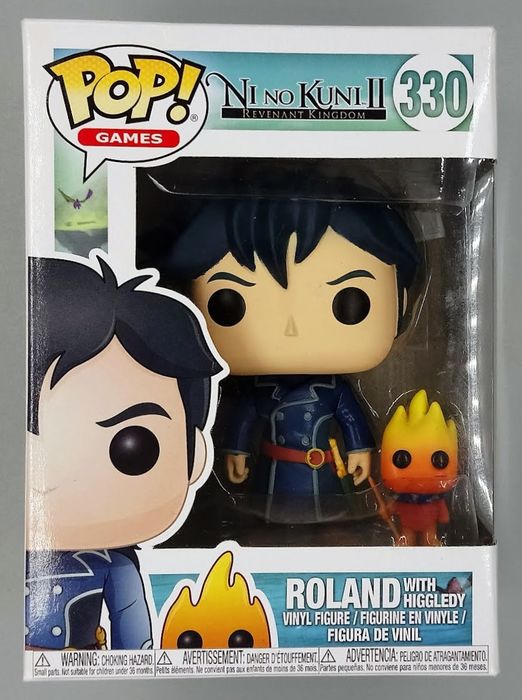 330 Roland (with Higgledy) - Ni No Kuni II Funko POP