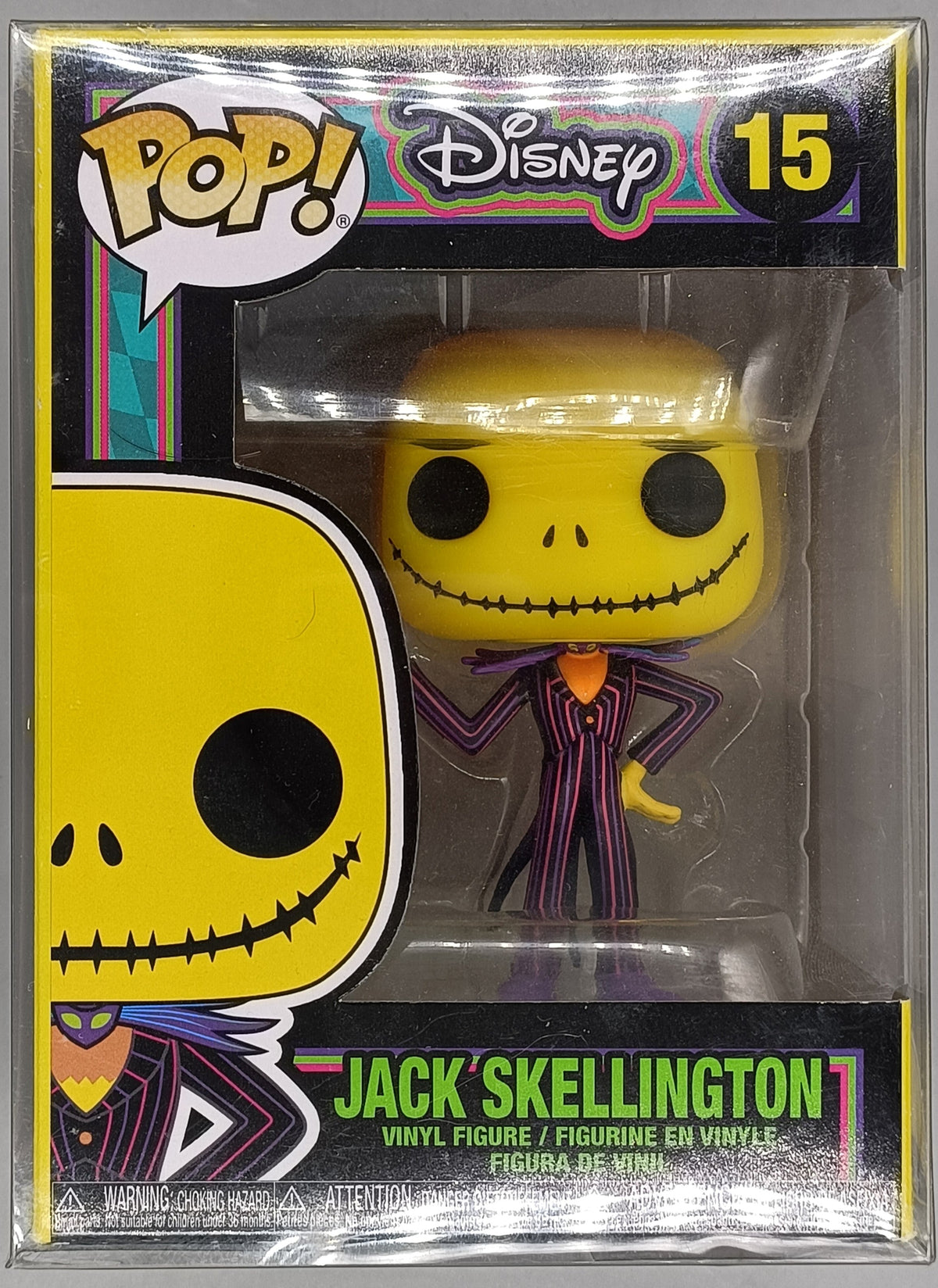 15 Jack Skellington - Blacklight - Disney TNBC Funko POP Funko