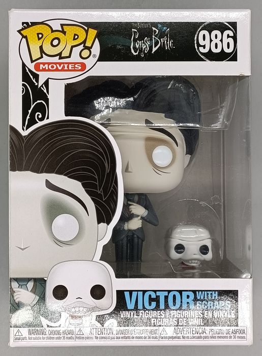 986 Victor (with Scraps) - Corpse Bride - Box Damaged Funko POP Funko