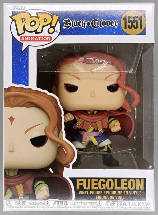1551 Fuegoleon - Black Clover Funko POP - Brand New Funko