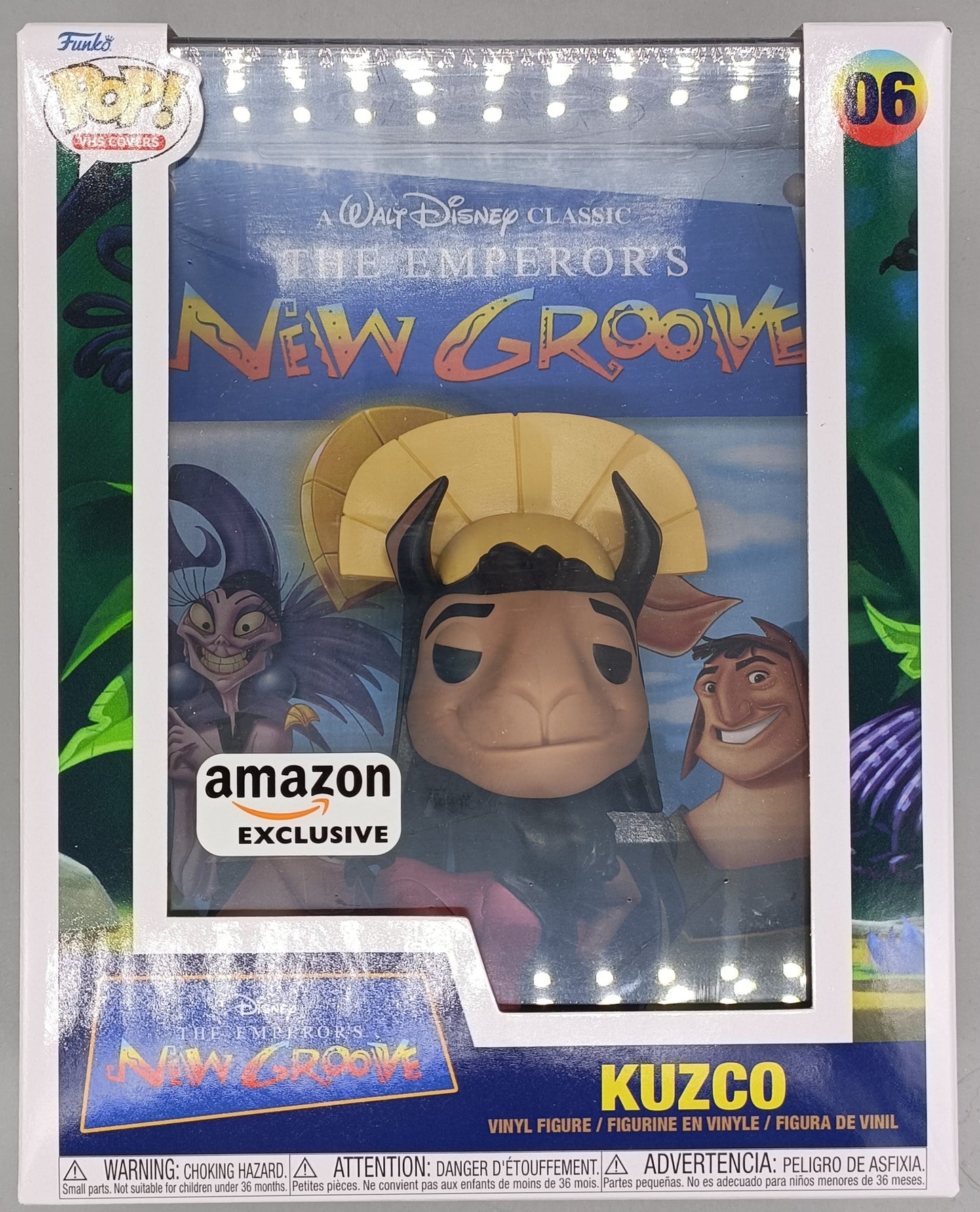 06 Kuzco - VHS Covers Disney Emperor's New Groove Funko POP