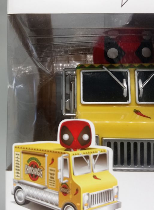 10 Deadpool's Chimichanga Truck - Rides - Marvel Deadpool Funko POP Damaged Box