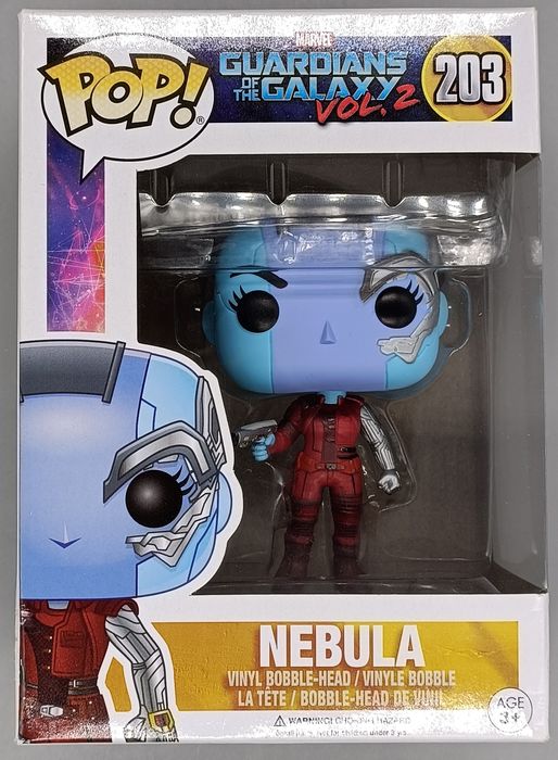 203 Nebula - Marvel Guardians of the Galaxy Vol 2 Box Damaged Funko POP Funko