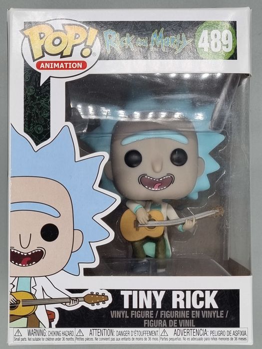489 Tiny Rick - Rick and Morty - Box Damaged Funko POP Funko