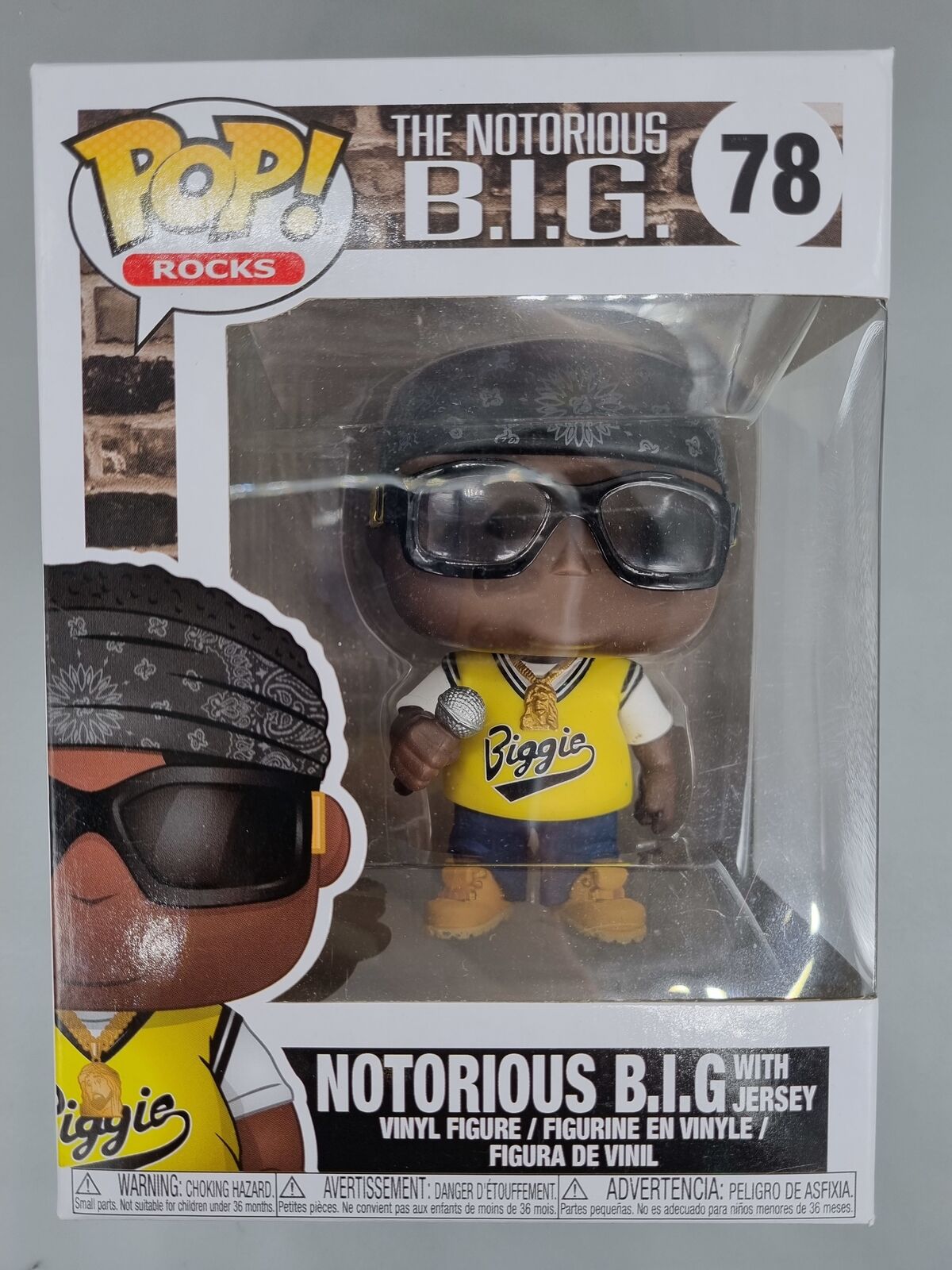 78 Notorious B.I.G. (with Jersey) - Rocks Funko POP Funko