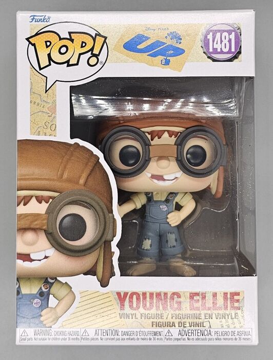 1481 Young Ellie - Disney Pixar Up 2 - Box Damaged Funko POP Funko