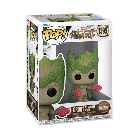 1395 Groot as Scarlet Witch - Marvel We Are Groot Funko POP - Brand New