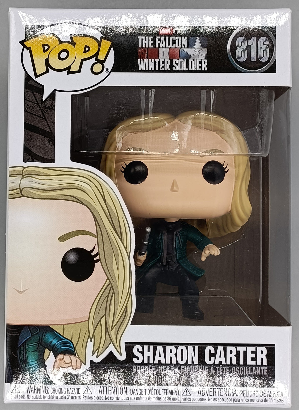 816 Sharon Carter - Marvel Falcon & Winter Soldier Funko POP Funko