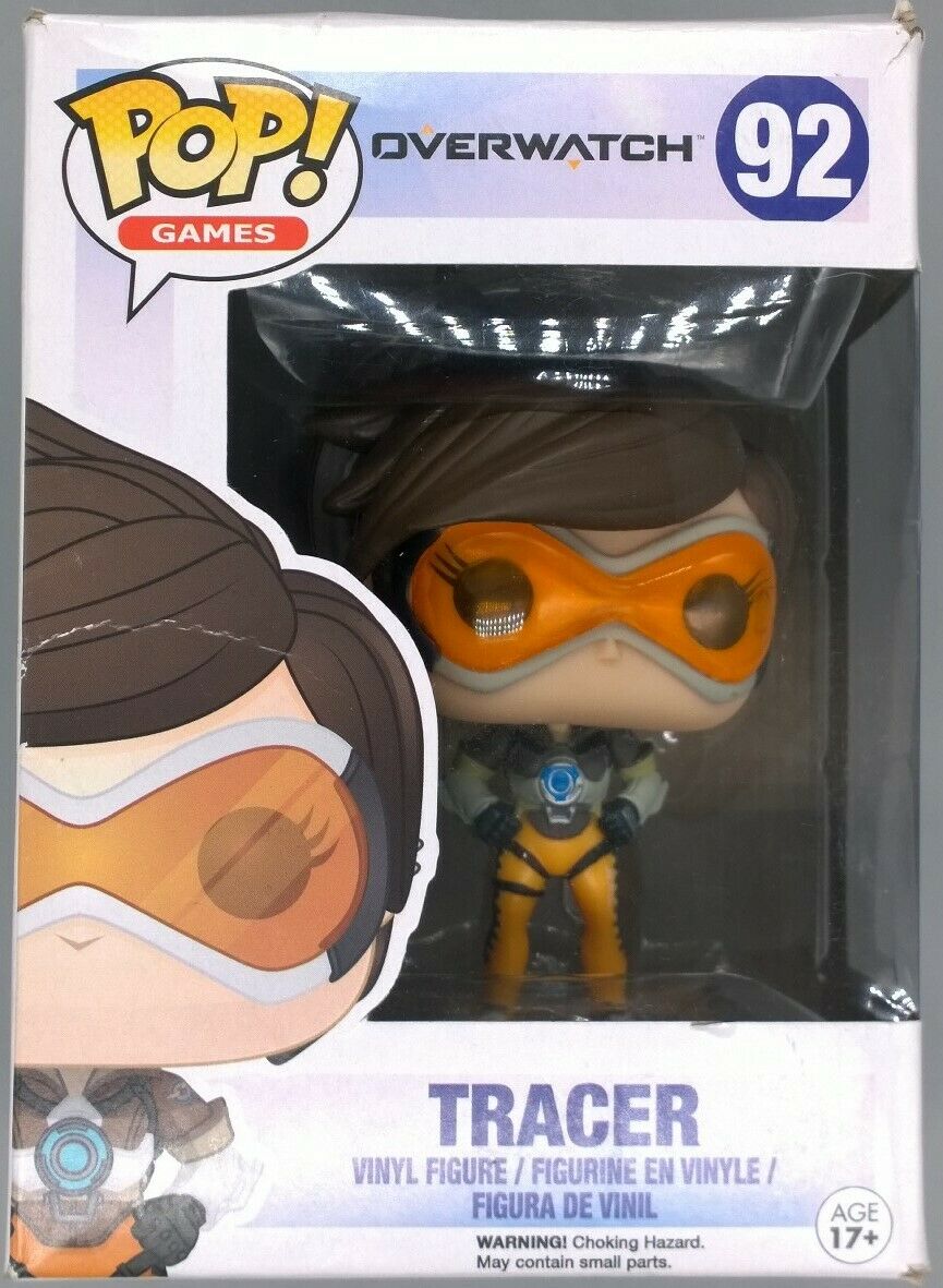 92 Tracer - Overwatch - Box Damaged Funko POP Funko