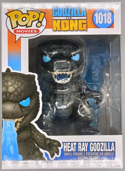 1018 Heat Ray Godzilla - Godzilla vs Kong - Box Damaged Funko POP Funko