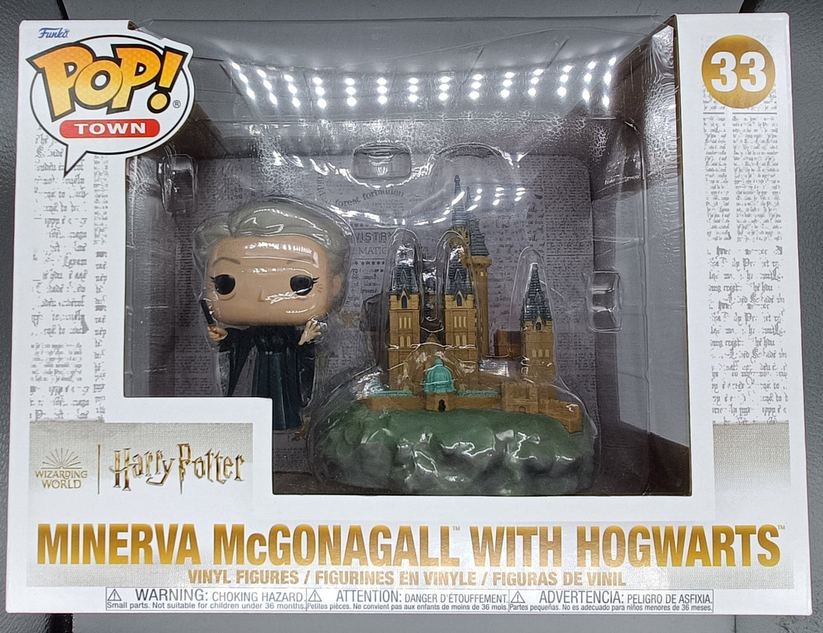 33 Minerva McGonagall with Hogwarts - Town Harry Potter Funko POP Funko