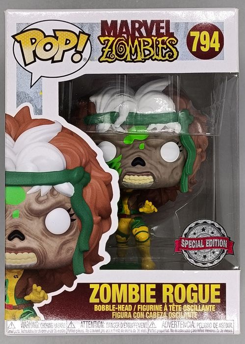 794 Zombie Rogue - Marvel Zombies - Box Damaged Funko POP Funko