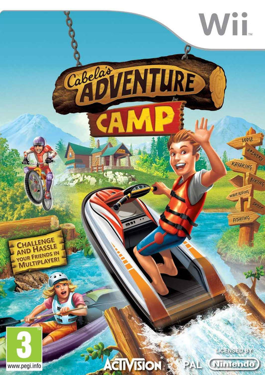 Cabelas Adventure Camp for Nintendo Wii/Wii-U Nintendo