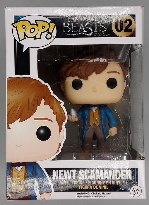 02 Newt Scamander (Egg) - Fantastic Beasts - Box Damaged Funko POP Funko