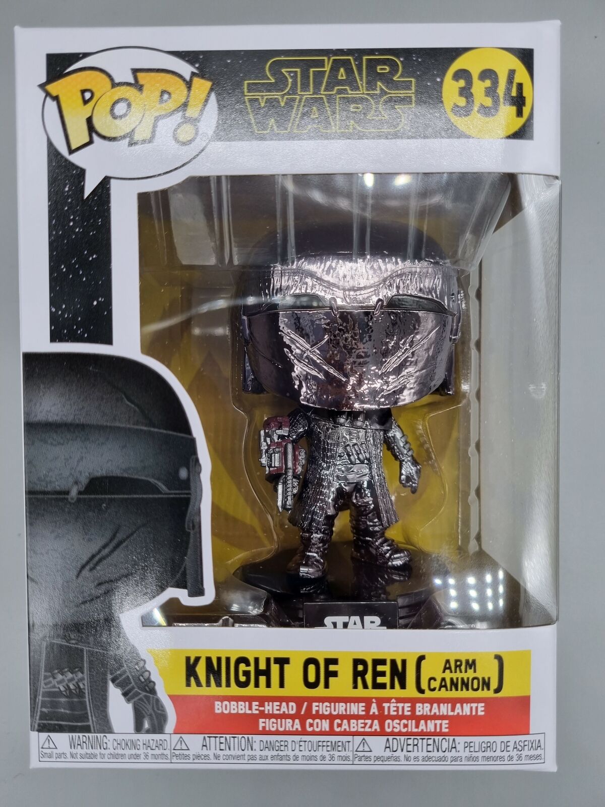 334 Knight of Ren (Arm Cannon) Chrome - Star Wars Funko POP Funko