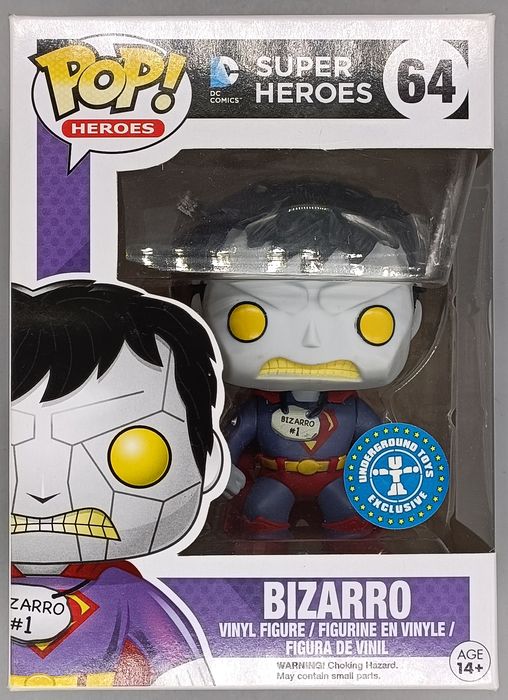 64 Bizarro - DC Super Heroes - Box Damaged Funko POP Funko