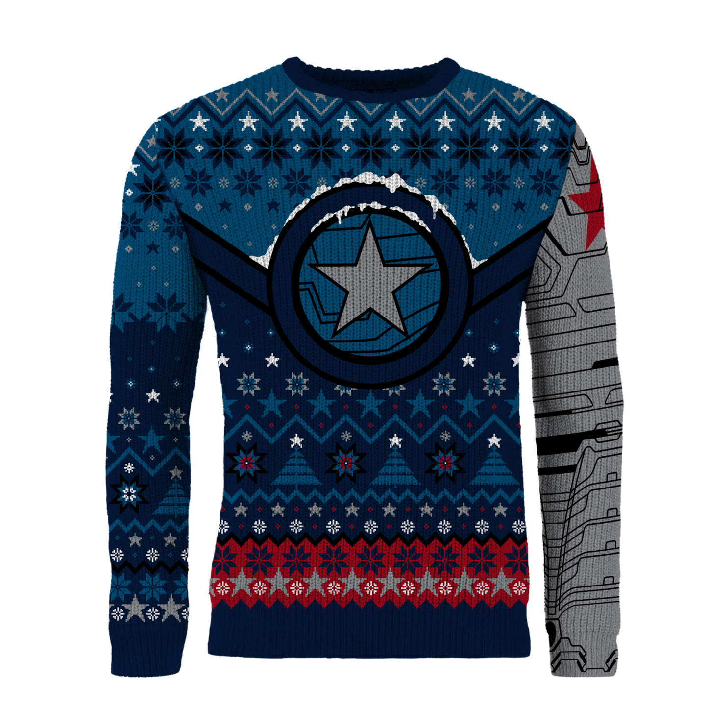 Marvel Winter Soldier Christmas Jumper (Size M) AAA Merchandise
