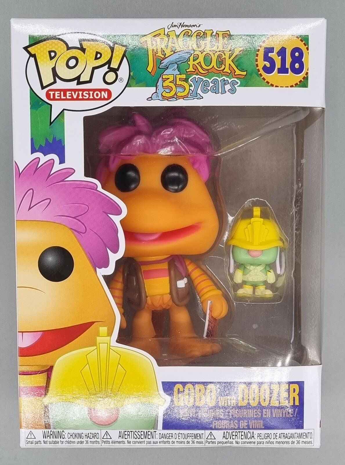 518 Gobo with Doozer - Fraggle Rock - Funko POP - Box Damaged Funko