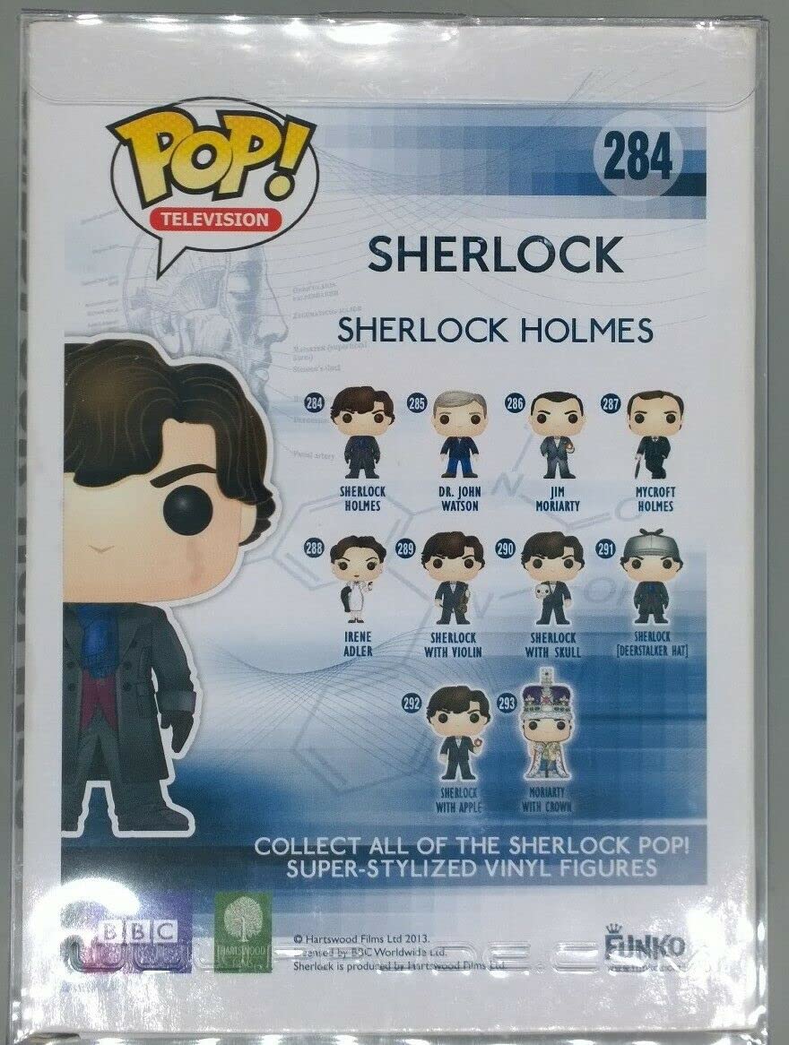 284 Sherlock Holmes - Sherlock - Funko POP - Box Damaged