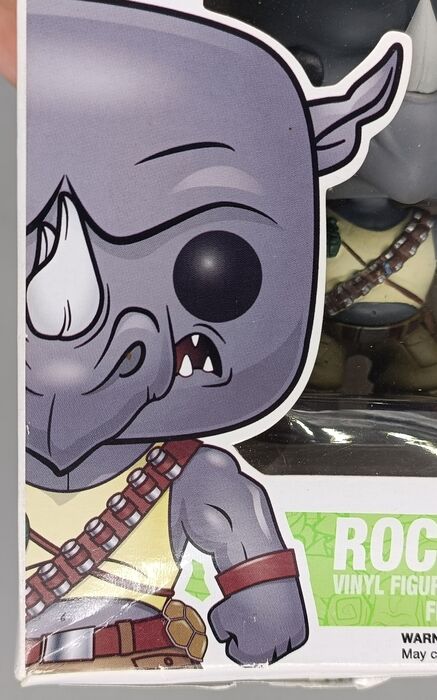 143 Rocksteady - TMNT Teenage Mutant Ninja Turtl Box Damaged Funko POP