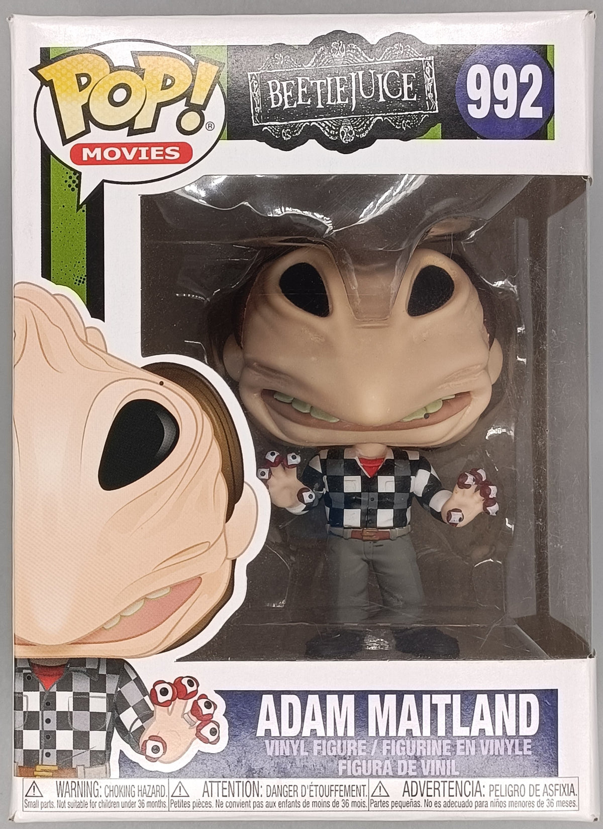 992 Adam Maitland (Transformed) - Beetlejuice - Box Damaged Funko POP Funko