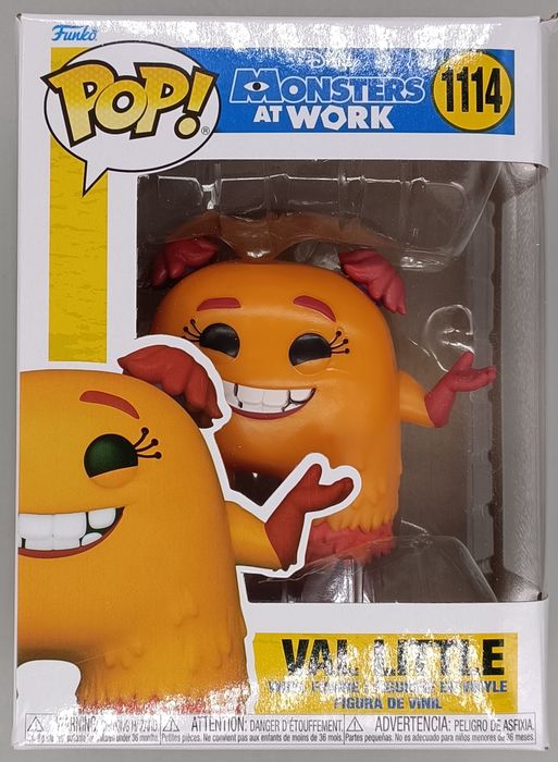 1114 Val Little - Disney Monsters at Work - Box Damaged Funko POP Funko