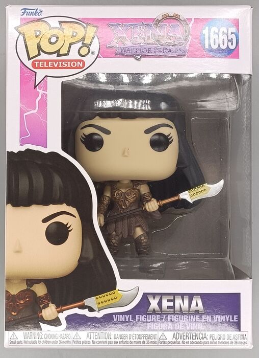 1665 Xena with Spear - Xena: Warrior Princess Funko POP - Brand New Funko