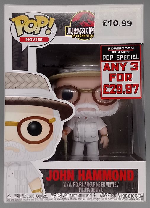 546 John Hammond - Jurassic Park Funko POP Funko