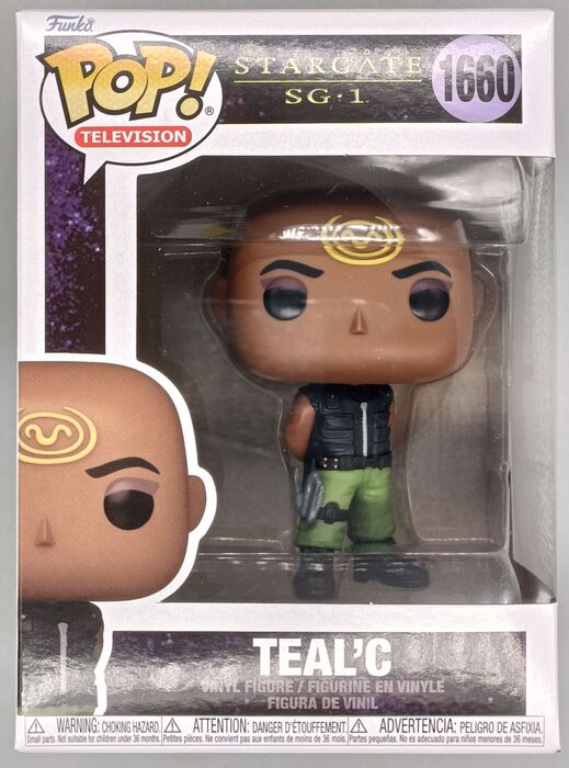 1660 Teal'c - Stargate SG-1 Funko POP - Brand New Funko